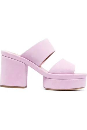 Chloé 95mm Odina suede sandals