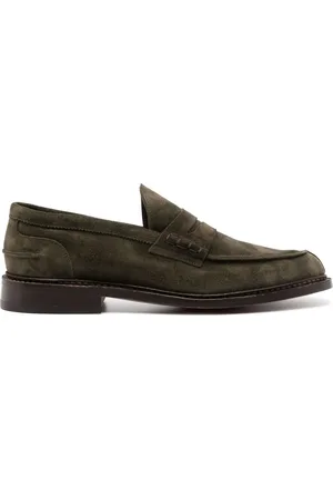 TRICKERS Adam suede penny loafers