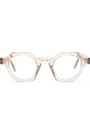 AHLEM Rue De La Paix hexagonal-frame transparent glasses