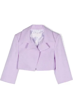 COLORICHIARI Cropped open-front blazer