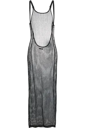 Heron Preston Open-knit dress