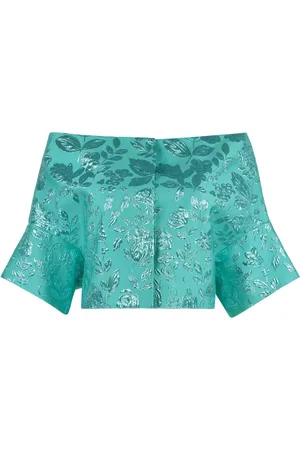 P.A.R.O.S.H. Floral jacquard blouse