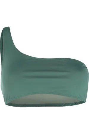 ULLA JOHNSON Reina one-shoulder bikini top