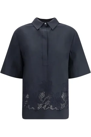 P.A.R.O.S.H. Floral embroidery shirt