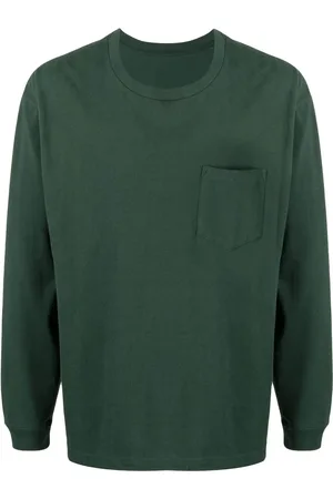 SUICOKE Crew neck long-sleeved T-shirt