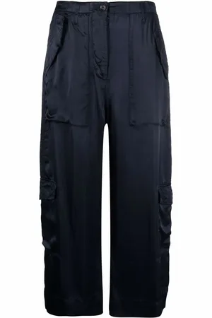 Aspesi Cropped wide-leg trousers