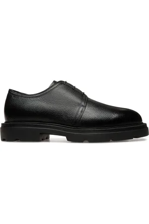 Bally Zed grained-texture derby shoes