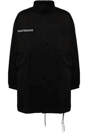 MASTERMIND Logo embroidery parka coat