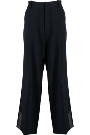 Ader Error Pinstripe-print tailored trousers