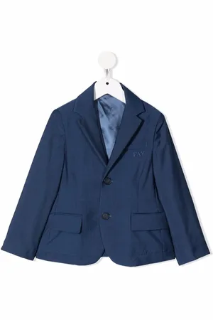 FAY Single-breasted wool blazer