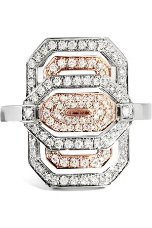 Statement 18kt rose gold My Way diamond ring
