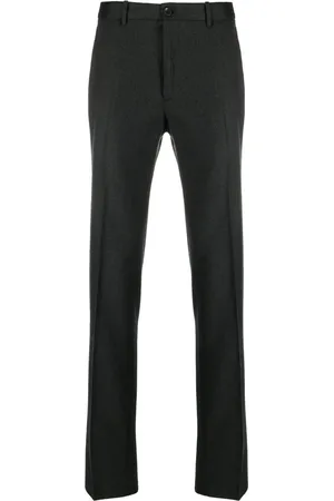 Incotex Slim-cut virgin wool trousers