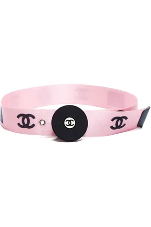 CHANEL 2000s Record CC belt