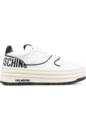 Moschino Logo-print platform sneakers