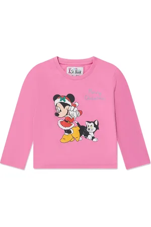 MC2 SAINT BARTH Cartoon-print cotton T-shirt