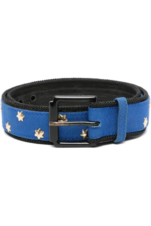 Saint Laurent 1980s star-studded belt
