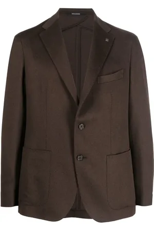 TAGLIATORE Nocthed-collar single-breasted blazer