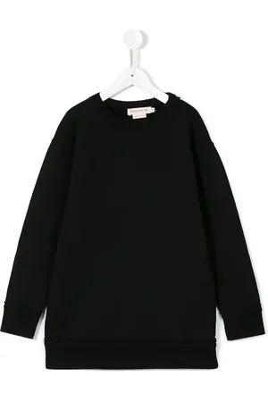 Le pandorine Frayed edge sweatshirt dress