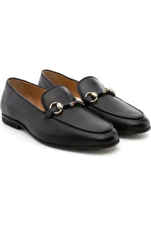 GALLUCCI Horsebit-detail leather loafers