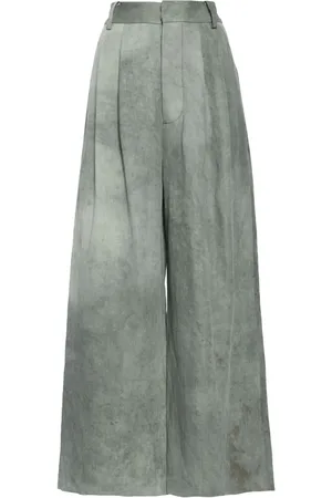 UMA WANG Paella high-waist palazzo trousers
