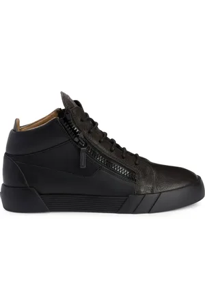 Giuseppe Zanotti Zip-up high-top leather sneakers