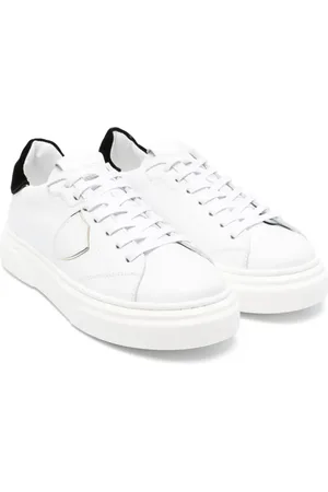 Philippe model Temple lace-up leather sneakers