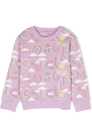 Stella McCartney Unicorn-print cotton sweatshirt