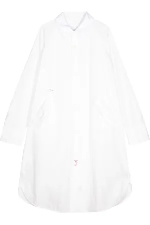 UNDERCOVER Oversize-design buttoned midi coat