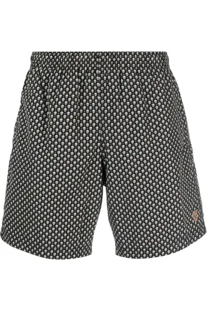 Alexander McQueen Skull-print swim shorts
