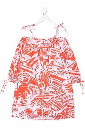 Msgm All-over graphic-print dress