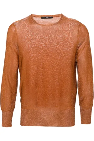 SAPIO Lurex fine-knit jumper