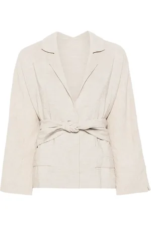 DANIELA GREGIS Linen blazer