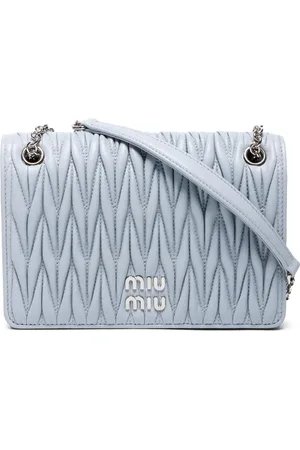 Miu Miu 2020-2024 matelassé leather shoulder bag