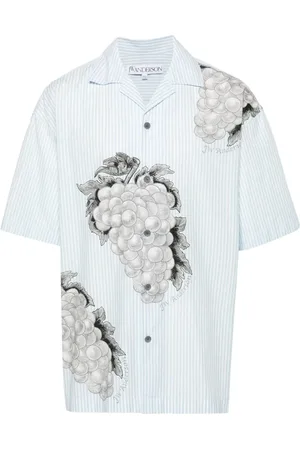 J.W.Anderson Grape-print cotton shirt