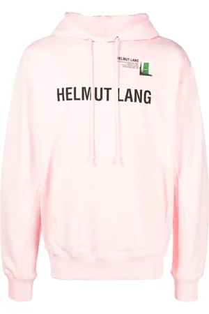 Helmut Lang Logo-print cotton hoodie