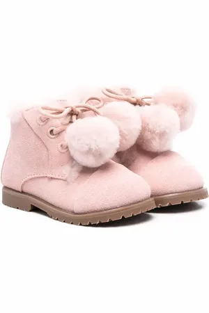 AGE OF INNOCENCE Pompom detail boots