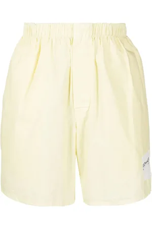 Foo and Foo Logo-patch cotton short