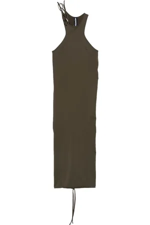 ANDREADAMO Sleeveless jersey midi dress