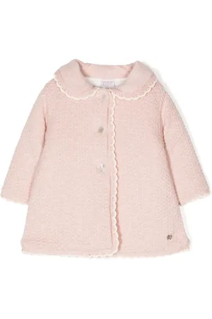 PAZ RODRIGUEZ Peter pan-collar knitted coat