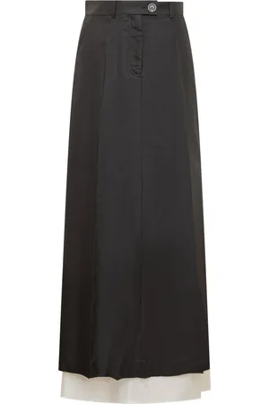 Peter Do Double-layered maxi skirt