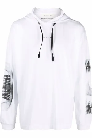 1017 ALYX 9SM X-ray print drawstring hoodie