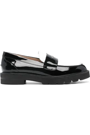 Stuart Weitzman Palmer leather loafers