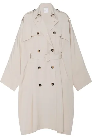 ROSETTA GETTY Double-breasted trench coat