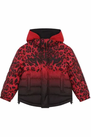 Dolce & Gabbana Reversible leopard-print padded coat