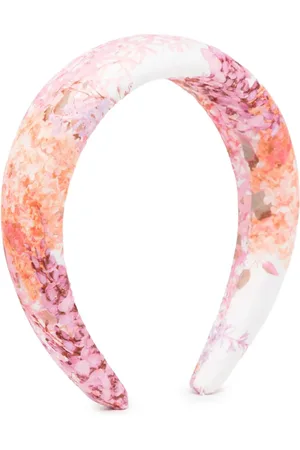 Marlo Hydrangea floral-print headband