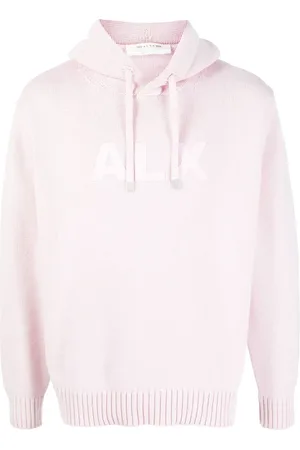 1017 ALYX 9SM Logo-print knitted hoodie