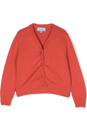 Mimisol Twisted V-neck cardigan