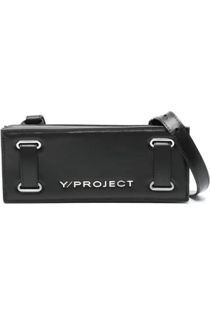 Y / PROJECT Logo-lettering cross body bag