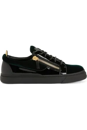 Giuseppe Zanotti Frankie velvet low-top sneakers
