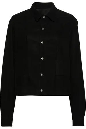 Rick Owens Alice Strobe leather shirt